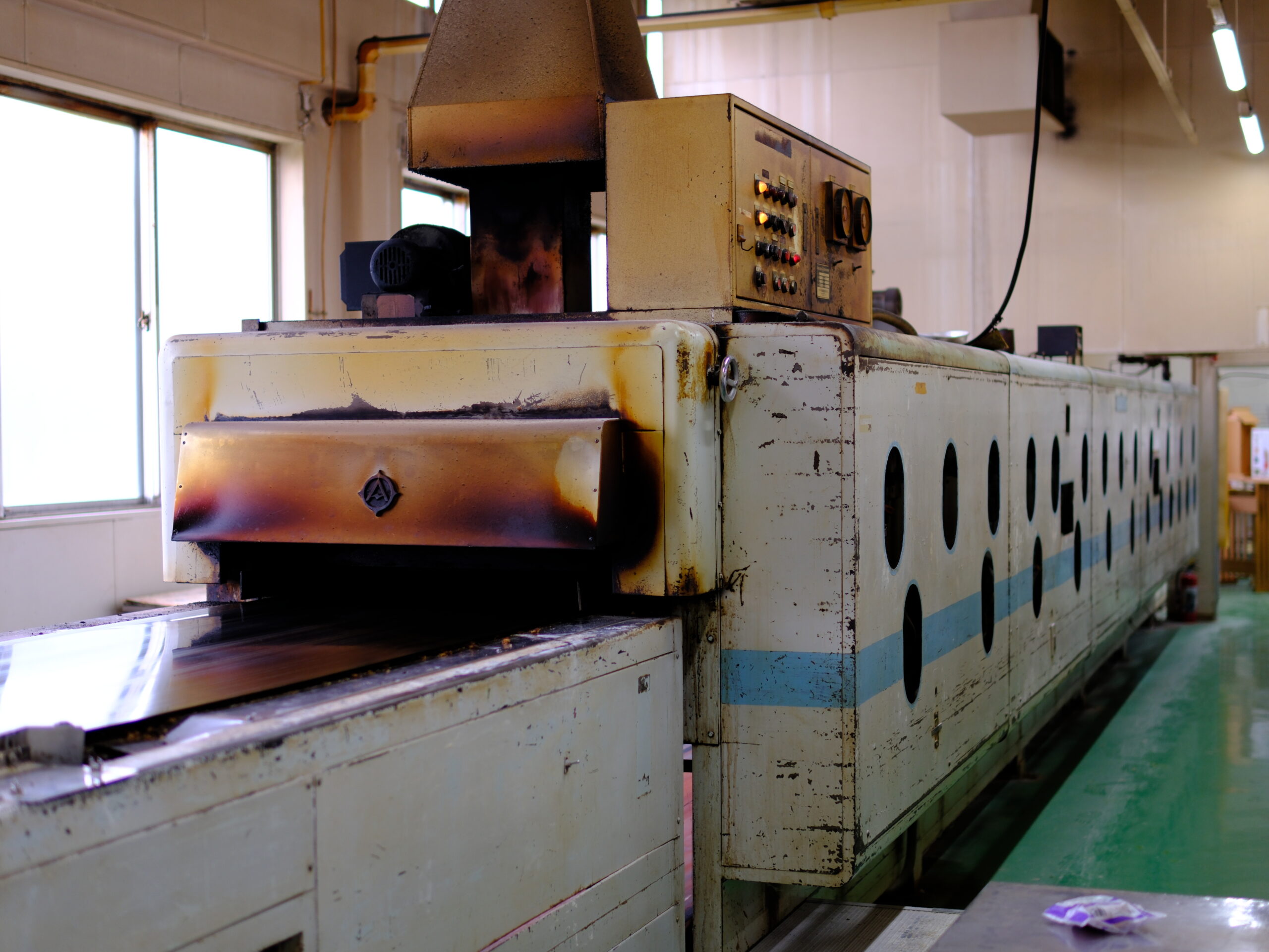 50年近く稼働してきたリップルパイのオーブン